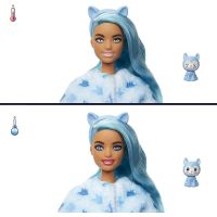 Mattel Barbie Cutie Reveal zima bábika séria 3 husky 4