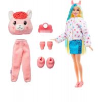 Mattel Barbie Cutie Reveal zima bábika séria 4 lama 3