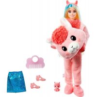 Mattel Barbie Cutie Reveal zima bábika séria 4 lama 2