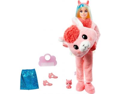 Mattel Barbie Cutie Reveal zima bábika séria 4 lama