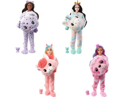Mattel Barbie Cutie Reveal zima bábika séria 4 lama