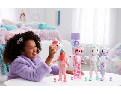 Mattel Barbie Cutie Reveal zima bábika séria 4 lama