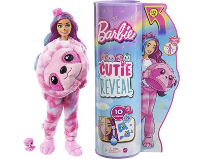 Mattel Barbie Cutie Reveal zima bábika séria 4 leňoch