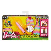 Mattel Barbie D.I.Y Crayola Magický vzor Růžová tužka 5