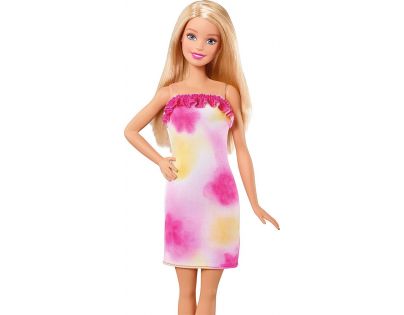 Mattel Barbie D.I.Y módní návrhářské šablony Růžovo-žlutá