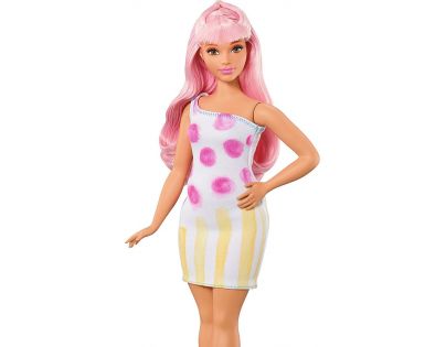 Mattel Barbie D.I.Y módní návrhářské šablony Růžovo-žlutá