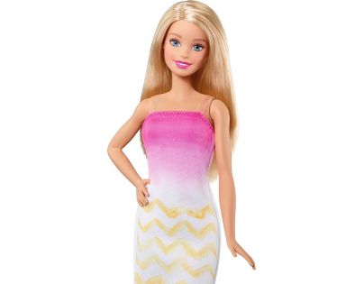 Mattel Barbie D.I.Y módní návrhářské šablony Růžovo-žlutá