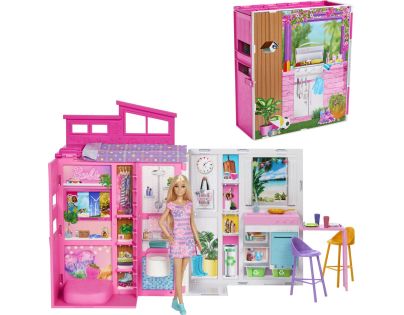 Mattel Barbie Domček s bábikou - Poškodený obal
