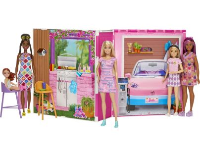 Mattel Barbie Domček s bábikou - Poškodený obal