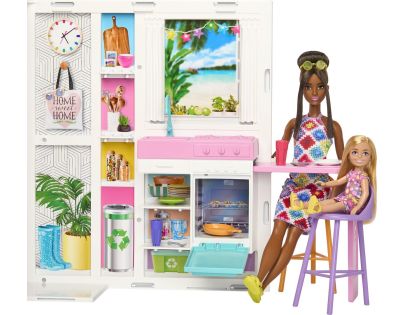 Mattel Barbie Domček s bábikou - Poškodený obal