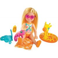 Mattel Barbie Dreamtopia Chelsea s doplnkami na pláž blondínka 2