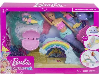 Mattel Barbie Dreamtopia herný set s morskou vílou