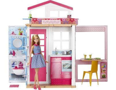 Mattel Bábika Barbie Dom 2V1 a bábika
