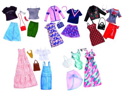Mattel Barbie Dvoudílný set oblečení FKT32