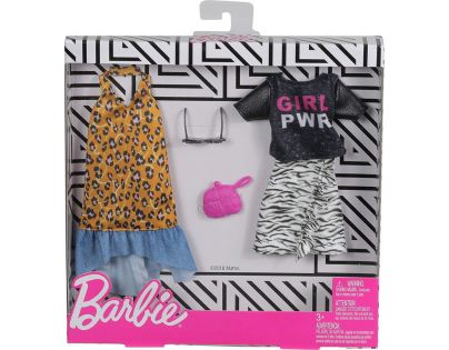 Mattel Barbie Dvojdielny set oblečenie FXJ65