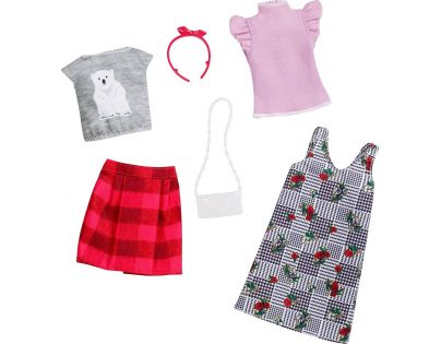 Mattel Barbie Dvojdielny set oblečenie FXJ67