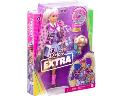 Mattel Barbie Extra blondýnka v plizované mini 8