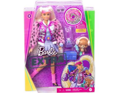 Mattel Barbie Extra blondýnka v plizované mini 8