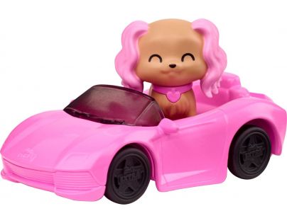 Mattel Barbie Extra Ružové šaty Zlaté osemdesiatky
