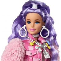 Mattel Barbie Extra s vlnitými fialovými vlasy 6 4