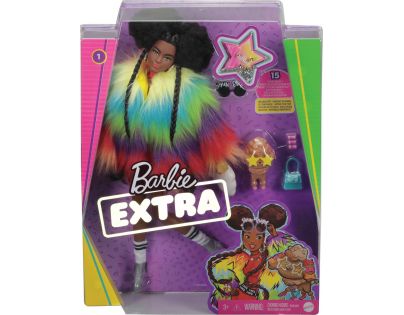 Mattel Barbie Extra v plášťovce