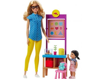 Mattel Barbie Herní set Povolání s panenkou Učitelka