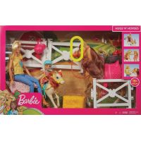 Mattel Barbie herní set s koníky 4