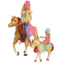 Mattel Barbie herní set s koníky 2