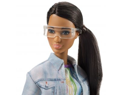 Mattel Barbie inženýrka robotiky Hnědovláska