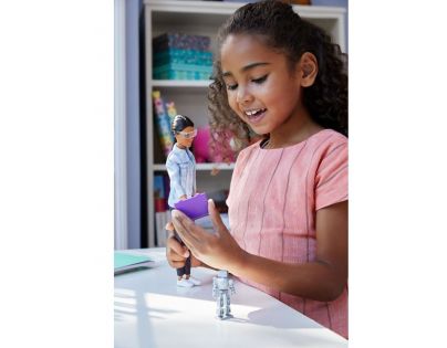 Mattel Barbie inženýrka robotiky Hnědovláska
