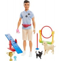 Mattel Barbie Ken a povolání herní set Ken - cvičitel pejsků Mattel Barbie Ken a povolání herní set Ken - cvičitel pejsků
