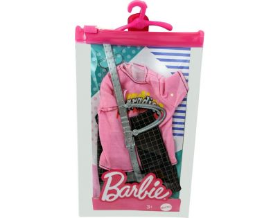 Mattel Barbie Ken oblečky 30 cm Růžové tričko