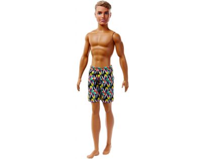 Mattel Barbie Ken v plavkách Plavky kocka