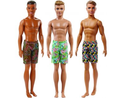 Mattel Barbie Ken v plavkách Plavky kocka