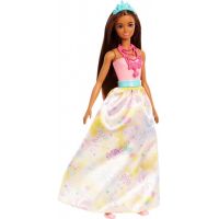 Mattel Barbie Kouzelná Princezna růžovo-žlutá FJC96 Mattel Barbie Kouzelná Princezna růžovo-žlutá FJC96