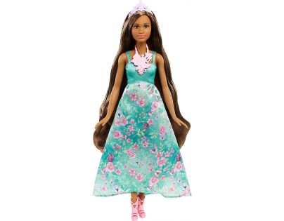 Mattel Barbie kouzelné barevné vlasy brunetka