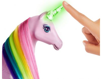 Mattel Barbie kouzelný jednorožec a panenka - Poškodený obal