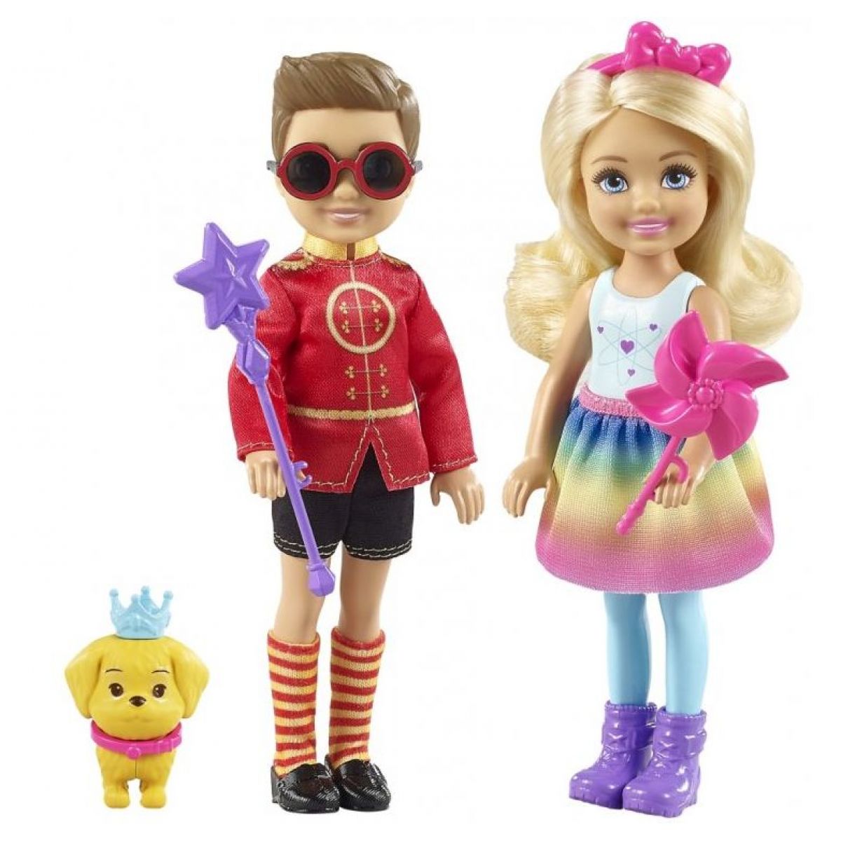 Mattel Barbie kouzelný set Chelsea a Otto