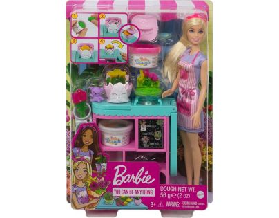 Mattel Barbie kvetinárka blondýnka