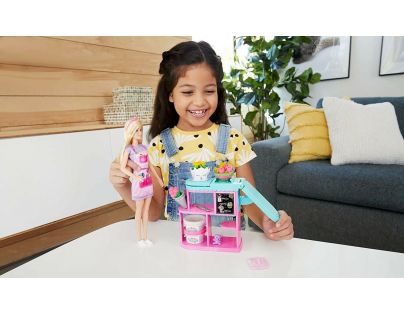 Mattel Barbie kvetinárka blondýnka