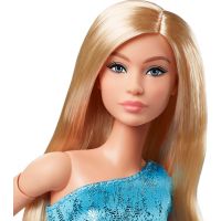 Mattel Barbie Looks blondínka v modrých šatách 4