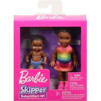 Mattel Barbie malí súrodenci dievčatko černoška 3