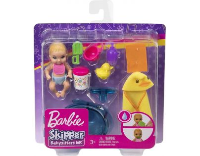 Mattel Barbie bábätko herné set kúpacie bábätko