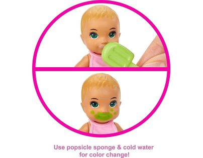 Mattel Barbie bábätko herné set kúpacie bábätko