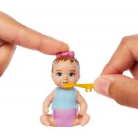 Mattel Barbie bábätko herné set s jídelní židličkou 5