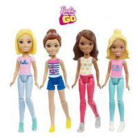 Mattel Barbie Mini panenka modré kalhoty 3