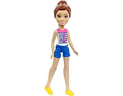 Mattel Barbie Mini panenka modré kraťasy