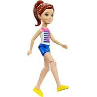 Mattel Barbie Mini panenka modré kraťasy 2