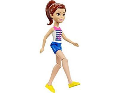 Mattel Barbie Mini panenka modré kraťasy