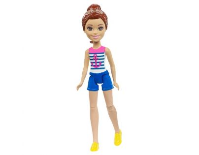 Mattel Barbie Mini panenka modré kraťasy